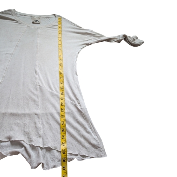 JAC Jacqueline Conoir Shirt Angel Fairy Grunge Asymmetric Ethereal Shabby Women - Picture 9 of 9